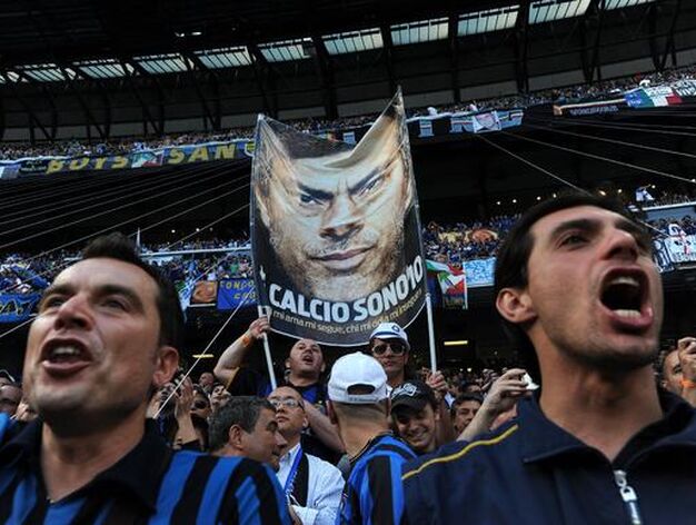 El Inter de Mil&aacute;n gana la Copa de Europa 45 a&ntilde;os despu&eacute;s. / AFP