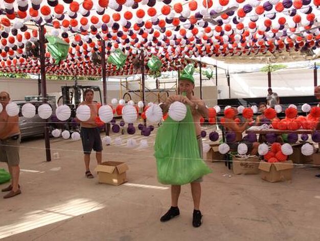 El Real Cortijo de Torres se prepara para la Feria de M&aacute;laga.