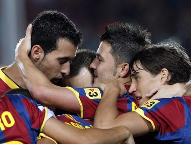 El Barcelona gana por la m&iacute;nima su primer partido sin Leo Messi. / Reuters