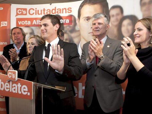 El candidato de Ciutadans a la Generalitat, Albert Rivera.

Foto: EFE