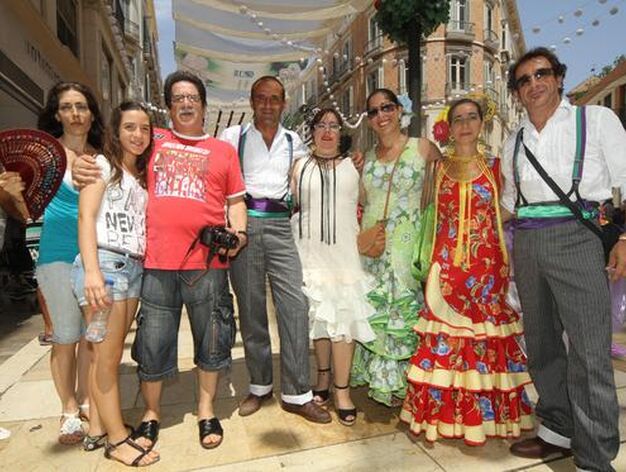 Familia Pe&ntilde;a. 

Foto: Punto Press
