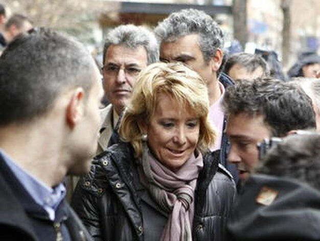 La presidente de la Comunidad de Madrid, Esperanza Aguirre. / EFE