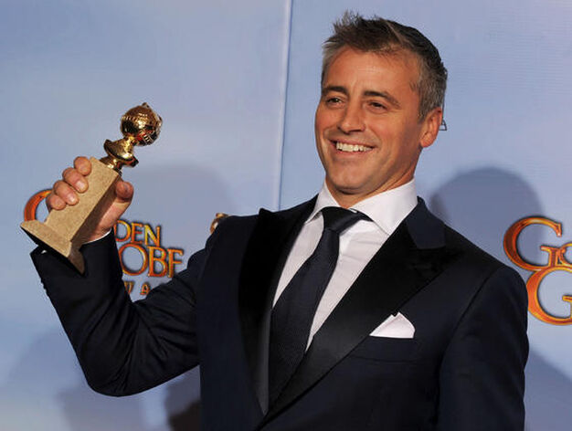Matt Leblanc, Globo de Oro a mejor actor principal de serie comedia o musical por 'Episodes'. / AFP