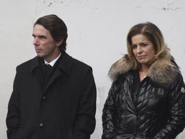 Aznar y Ana Botella asisten al entierro de Manuel Fraga.

Foto: Efe/Reuters
