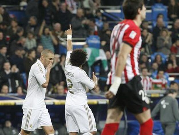 El Real Madrid golea 4-1 al Athletic de Bilbao de Bielsa en el Bernab&eacute;u. / EFE