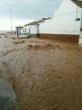 Inundaciones en la capital 

Foto: Twitter