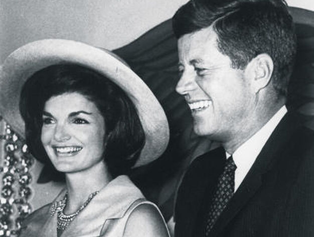 John F. y Jacqueline Kennedy.