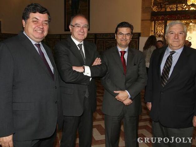 Luis Folque, Antonio Simoes, Pedro Antonio Barata Noronha y Rafael Beca. / Bel&eacute;n Vargas / Juan Carlos V&aacute;zquez