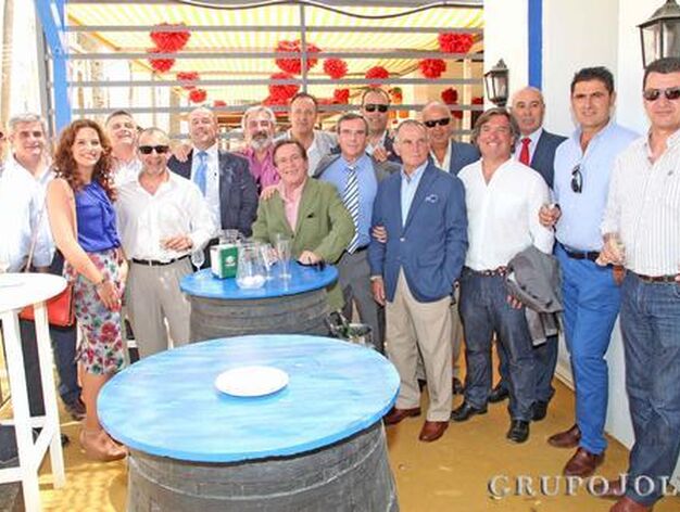 Responsables de diferentes empresas del sector de la automoci&oacute;n de Jerez. 

Foto: Vanesa Lobo
