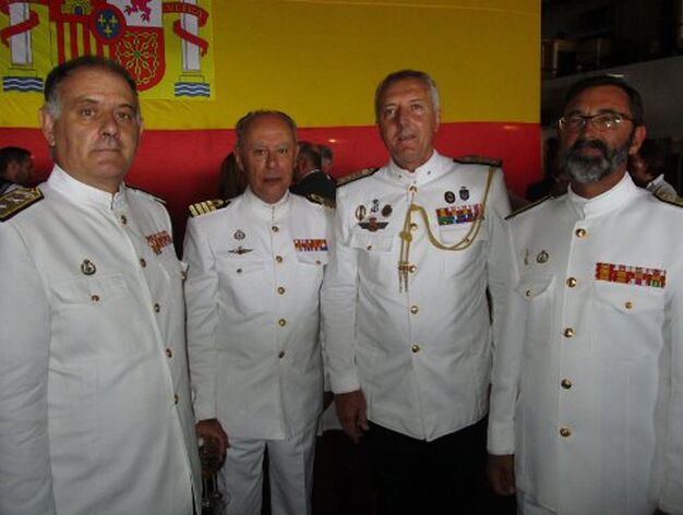 Antonio Pintos, Antonio Rubeiriz, Jes&uacute;s de Vicente y Manuel de la Puente.

Foto: Ignacio Casas de Ciria