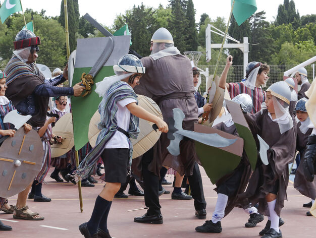 La Batalla de las Navas de Tolosa escenificada por los alumnos de El Romeral