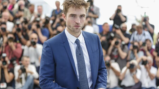 Robert Pattinson, ayer, en el Festival de Cannes.