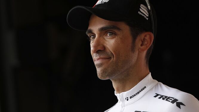 Contador en la 13º etapa del Tour de Francia