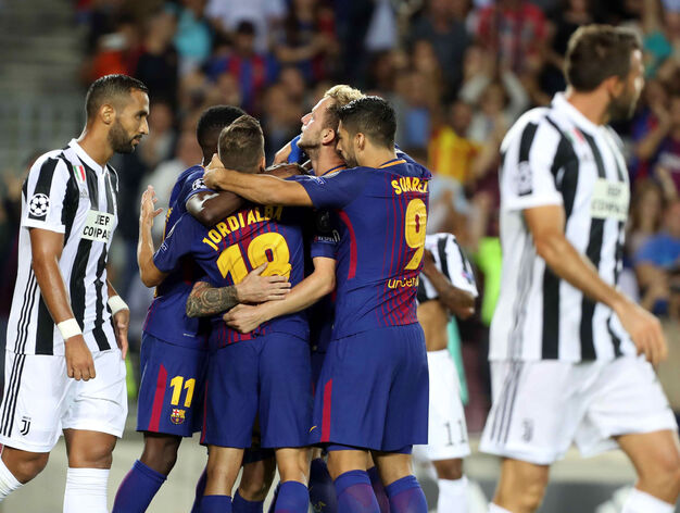 El Barcelona-Juventus, en im&aacute;genes