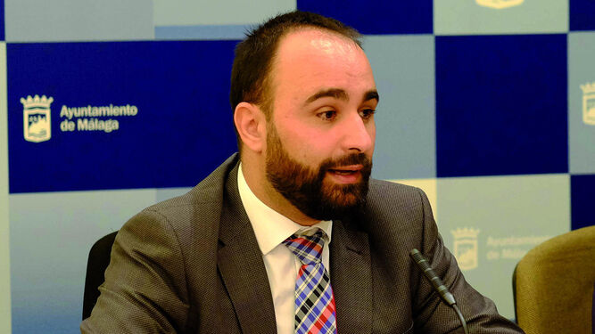 El concejal de Seguridad del Ayuntamiento de Málaga, Mario Cortés
