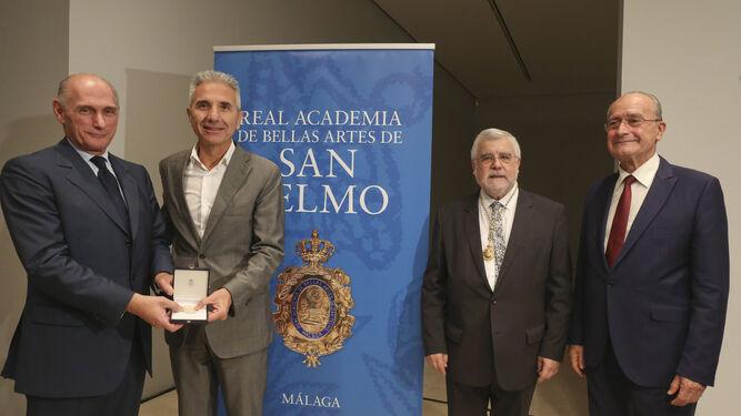 El Museo Picasso recibe la Medalla de la academia de San Telmo