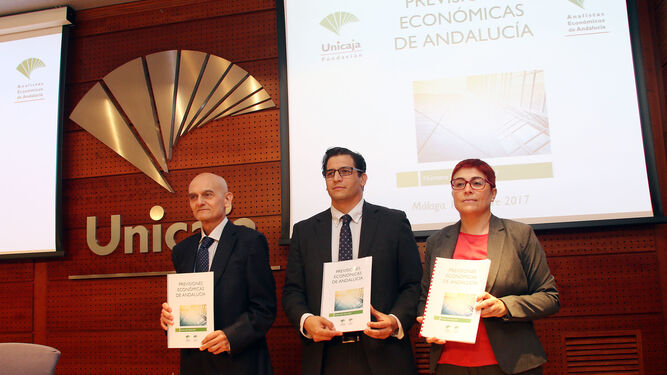 Presentación del informe 'Previsiones Económicas de Andalucía'.