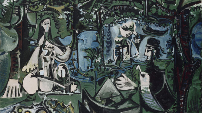 'Almuerzo sobre la hierba, según Manet' (1960), de Picasso, formará parte de la exposición 'Picasso y Andalucía'.