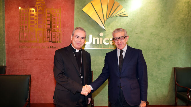 Jesús Catalá y Braulio Medel en la renovación del convenio.