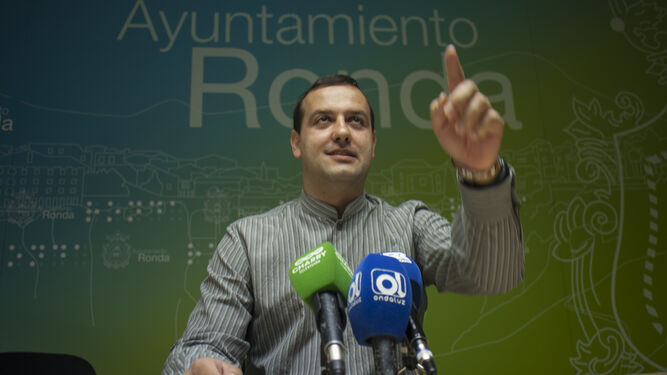 Alvaro Carreño, delegado municipal de Economía del Ayuntamiento de Ronda.