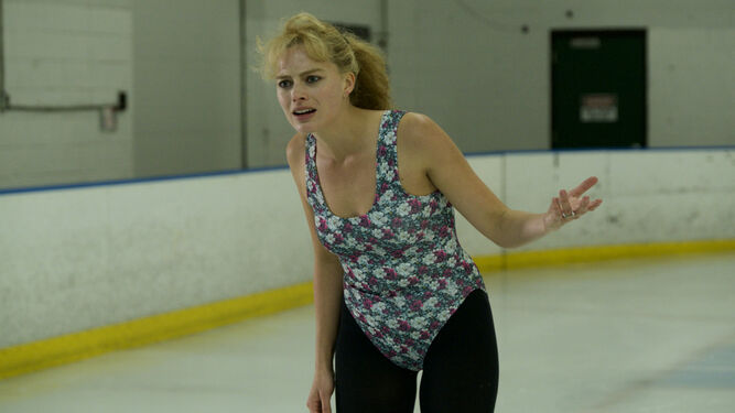 Margot Robbie, en el papel de la patinadora Tonya Harding.