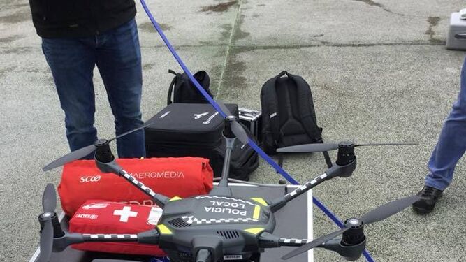Marbella estudia usar drones para rescates, reconstruir accidentes y controlar vertidos