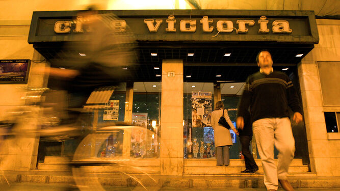 Imagen de archivo del Cine Victoria, en la Plaza de la Merced.