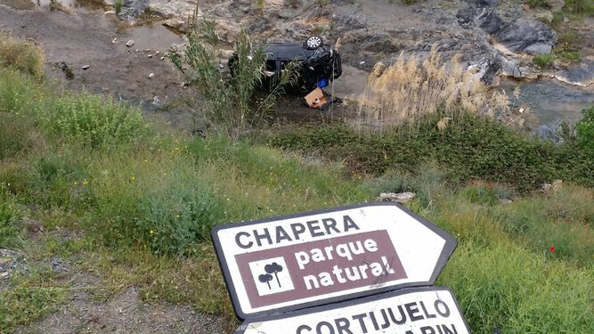 Accidente en la autovía de las Pedrizas (A-45), en sentido Antequera.