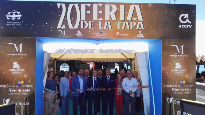 Inauguración Feria de la Tapa de Rincón de la Victoria.