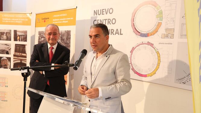 Presentación del nuevo centro cultural en la plaza de toros de La Malagueta.
