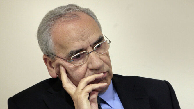 El ex vicepresidente del Gobierno Alfonso Guerra.