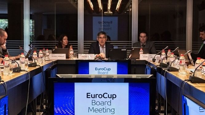 Imagen de la Asamblea de la Eurocup.