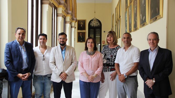 Presentación de los datos de turismo idiomático en el Ayuntamiento de Málaga