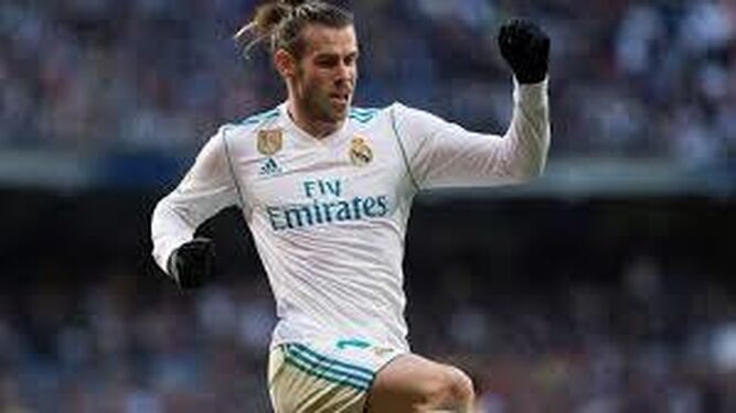 El delantero galés Bale en un partido con el Real Madrid