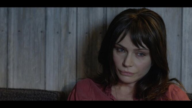 Francesca Neri, una madre afligida en el film de Mirko Pincelli.