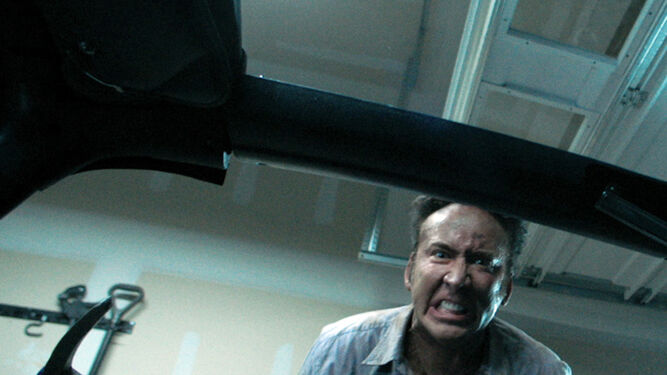 Nicolas Cage, tan intenso como siempre en su papel en 'Mamá y papá'.