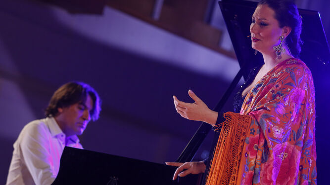 Marina Heredia y Dorantes dan un concierto durante la extensión del Festival de Música y Danza de Granada este año.