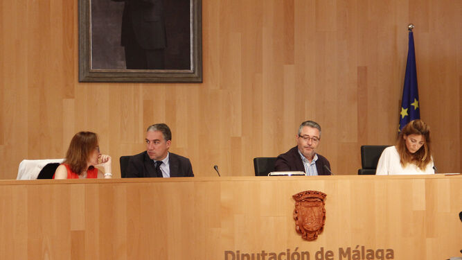Pleno ordinario de septiembre en la Diputación de Málaga.