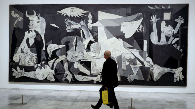 El 'Guernica de Picasso', expuesto en el Museo Reina Sofía de Madrid.