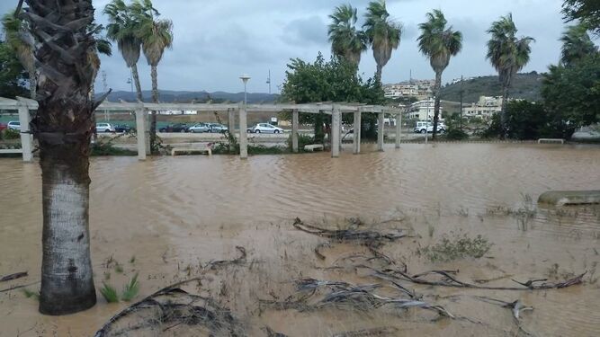 Lluvias en la costa oriental de Málaga