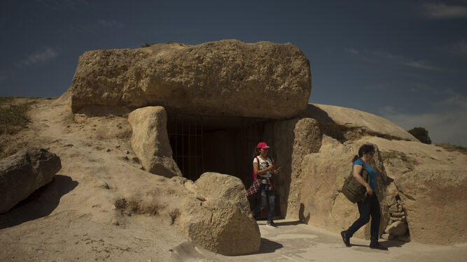 Dolmen de Menga, uno de los monumentos megalíticos reconocidos.