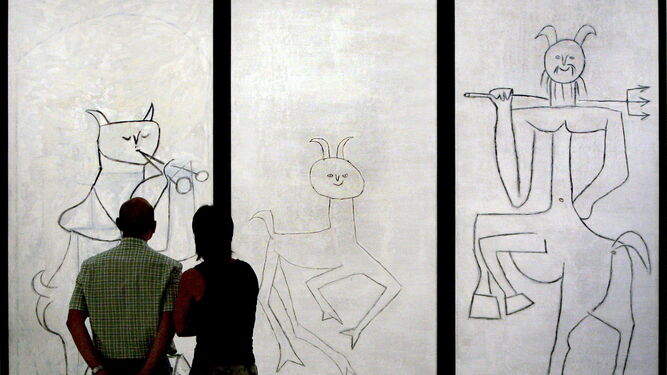 Exposici&oacute;n temporal 'Los Picassos de Antibes' (2006)