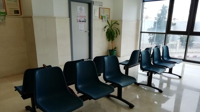 Una consulta vacía en un centro de salud de Málaga.