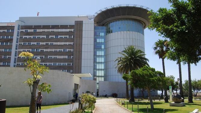 Fachada del Hospital Universitario de Canarias.