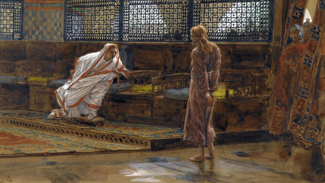 'Jesús ante Pilato', obra de James Tissot