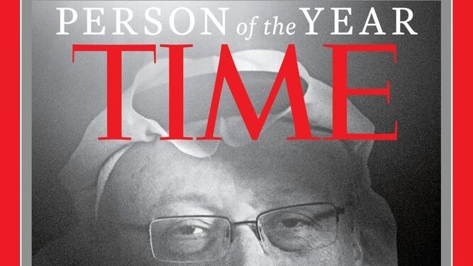 Portada de la revista 'Time', que nombra a Khashoggi Persona del Año 2018.