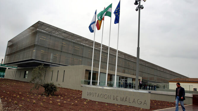 La sede de la Diputación de Málaga de la calle Pacífico.