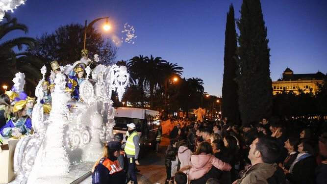 Fotos de la Cabalgata de Reyes en M&aacute;laga capital.
