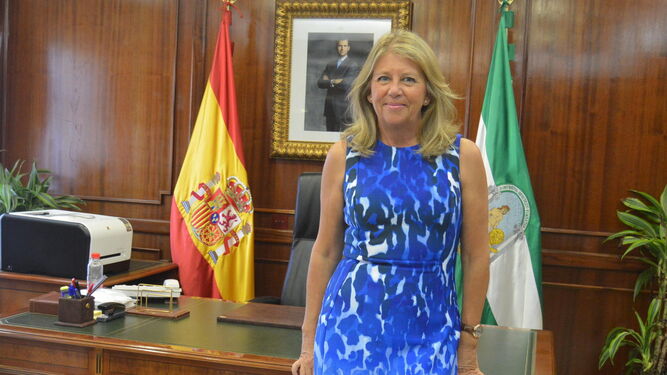Ángeles Muñoz, alcaldesa de Marbella y candidata del PP a la reelección.