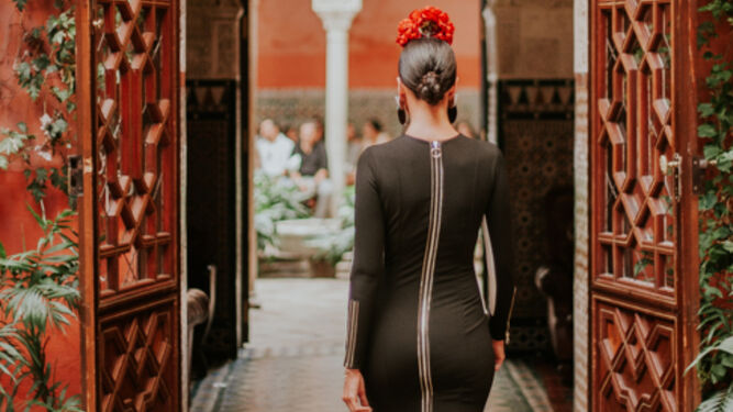 Diseño de Ventura en la presentación de We Love Flamenco 2019.